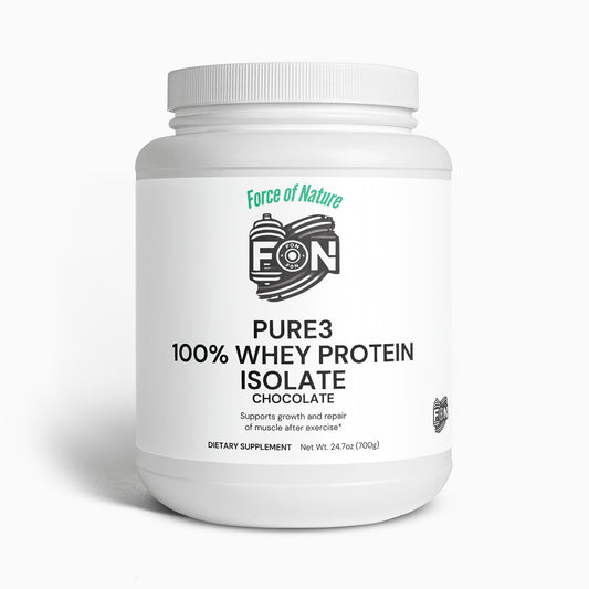 Pure3 100% Whey Protein Isolate (Chocolate)