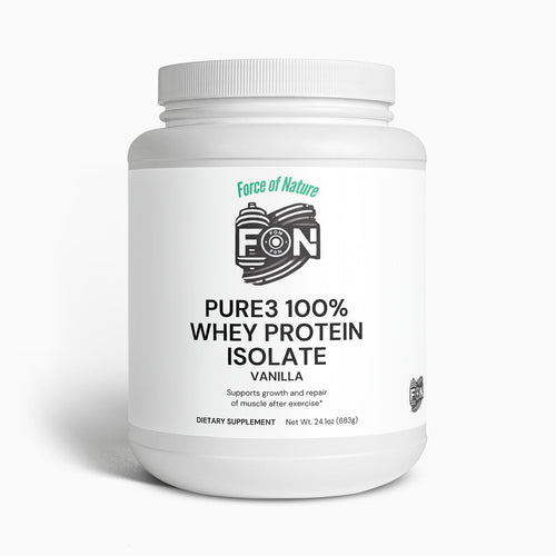 Pure3 100% Whey Protein Isolate (Vanilla)