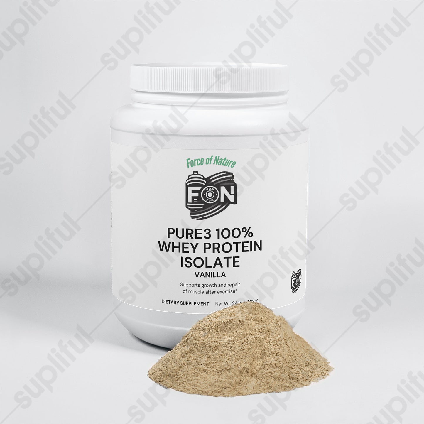 Pure3 100% Whey Protein Isolate (Vanilla)