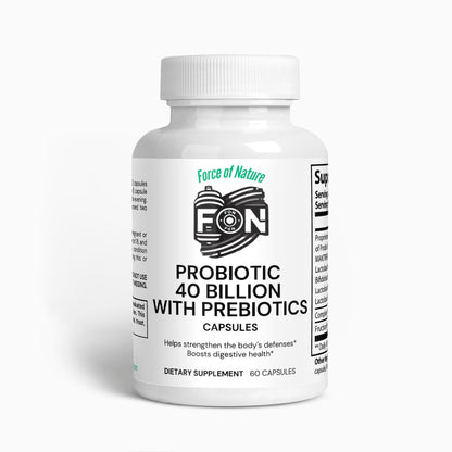 Probiotic 40 Billion with Prebiotics